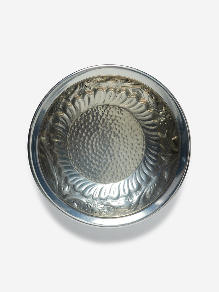 Westside Home Silver Small Decorative Bowl