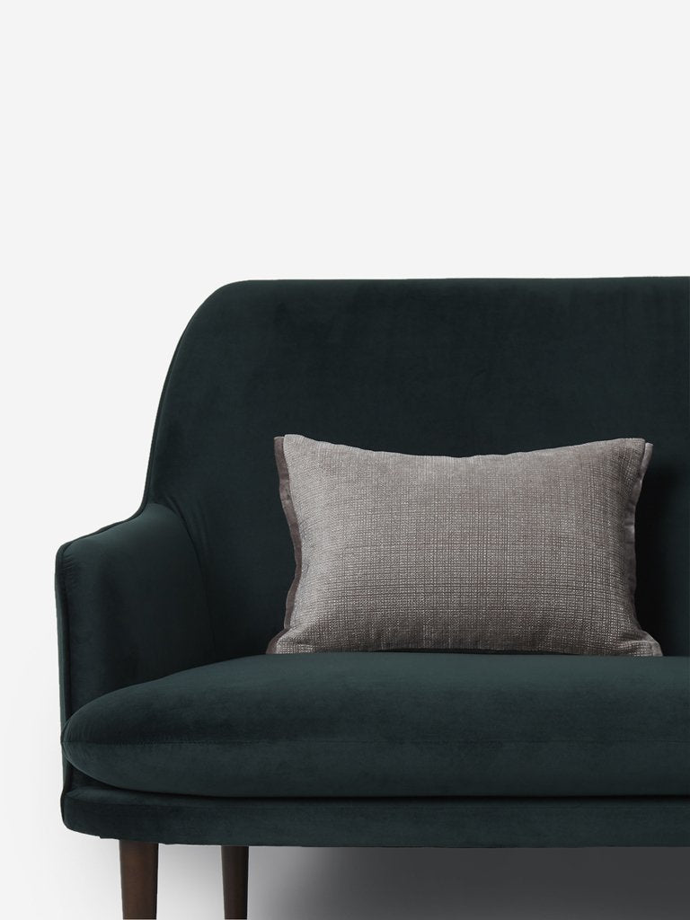 Westside Home Taupe Woven Rectangular Cushion Cover