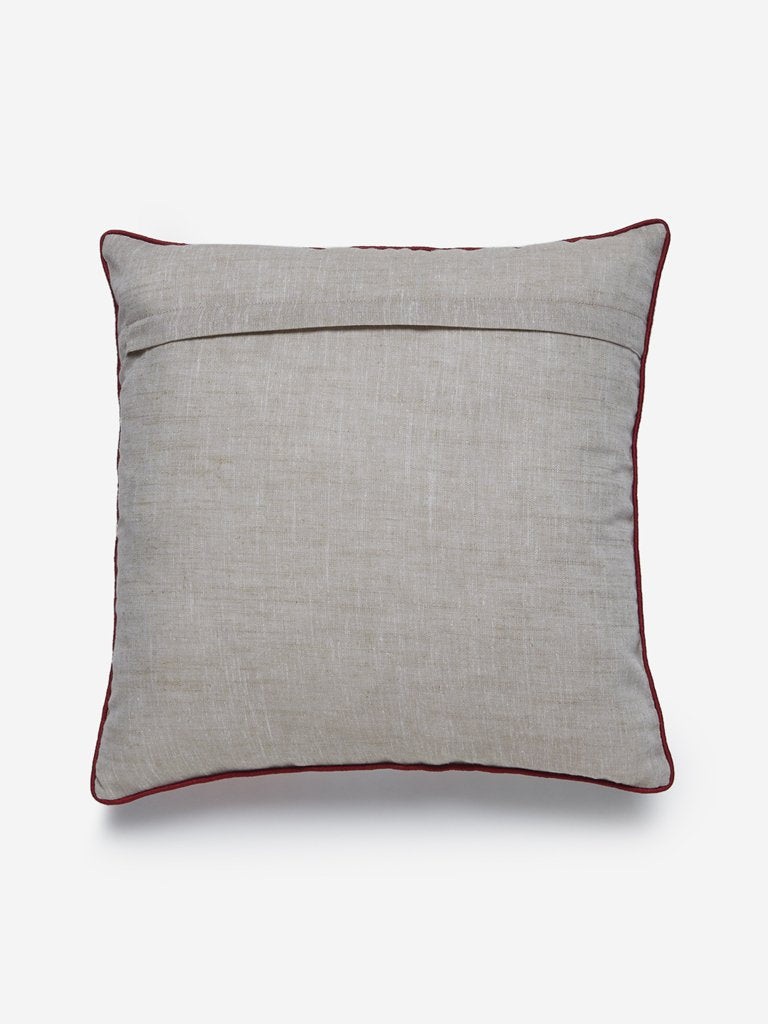 Westside Home Multicolour Embroidered Cushion Cover
