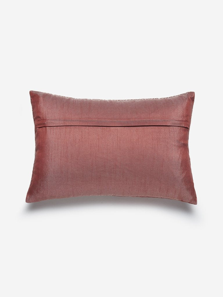 Westside Home Rust Woven Rectangular Cushion Cover