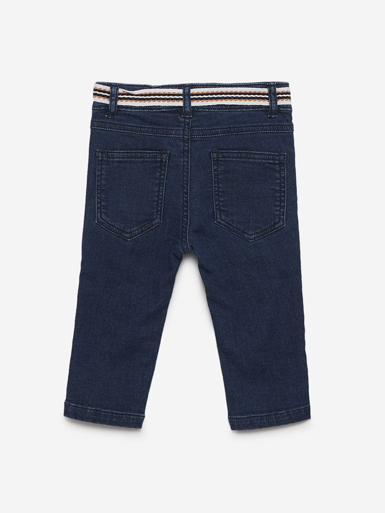 Baby HOP Indigo Jeans With Belt