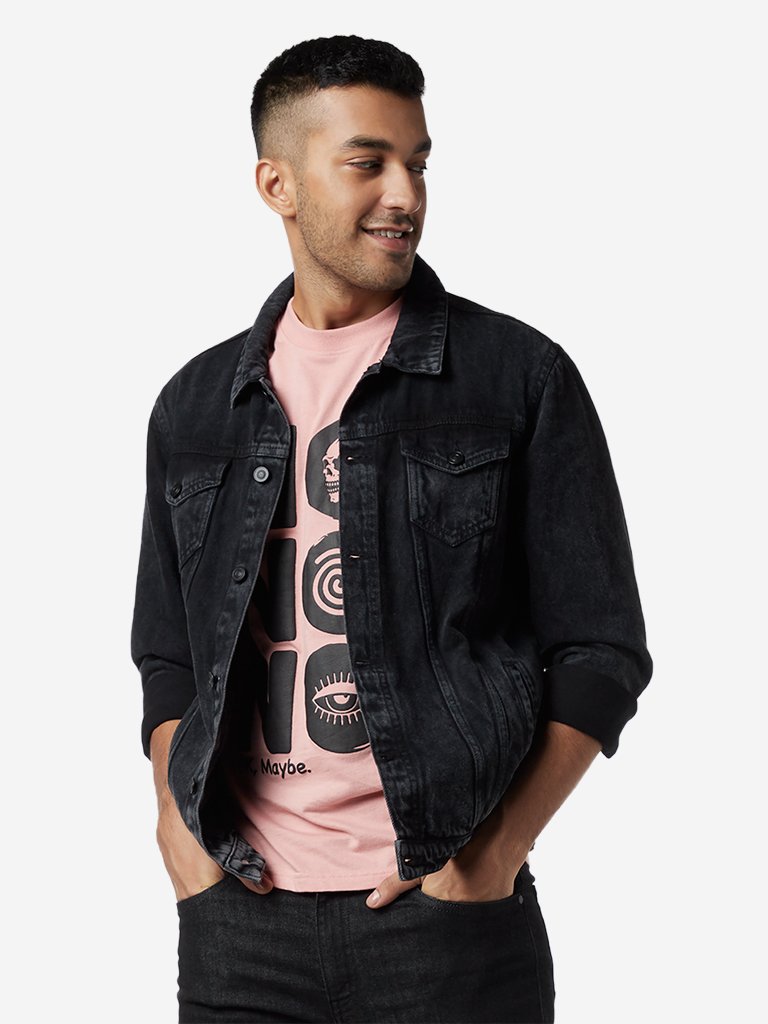 Nuon Black Denim Jacket