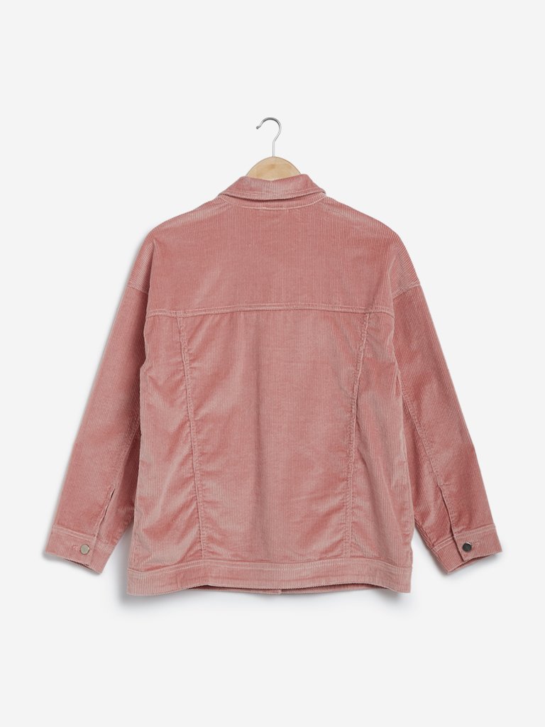 LOV Pink Corduroy Jacket