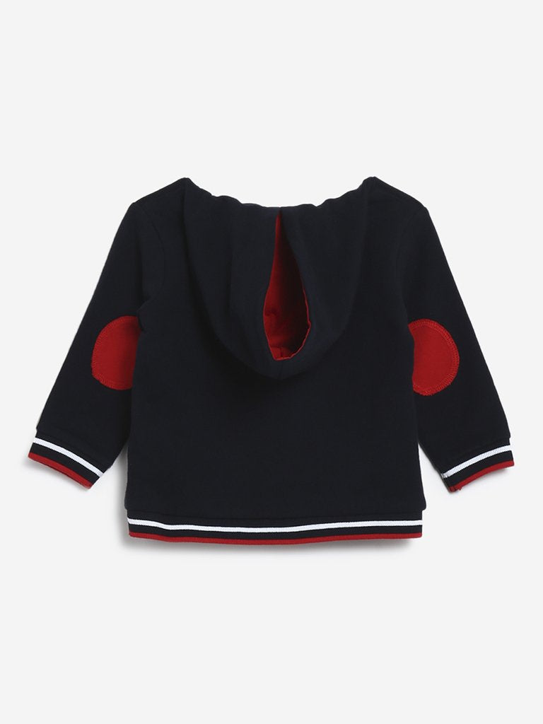 Baby HOP Navy Yohan Hooded T-Shirt