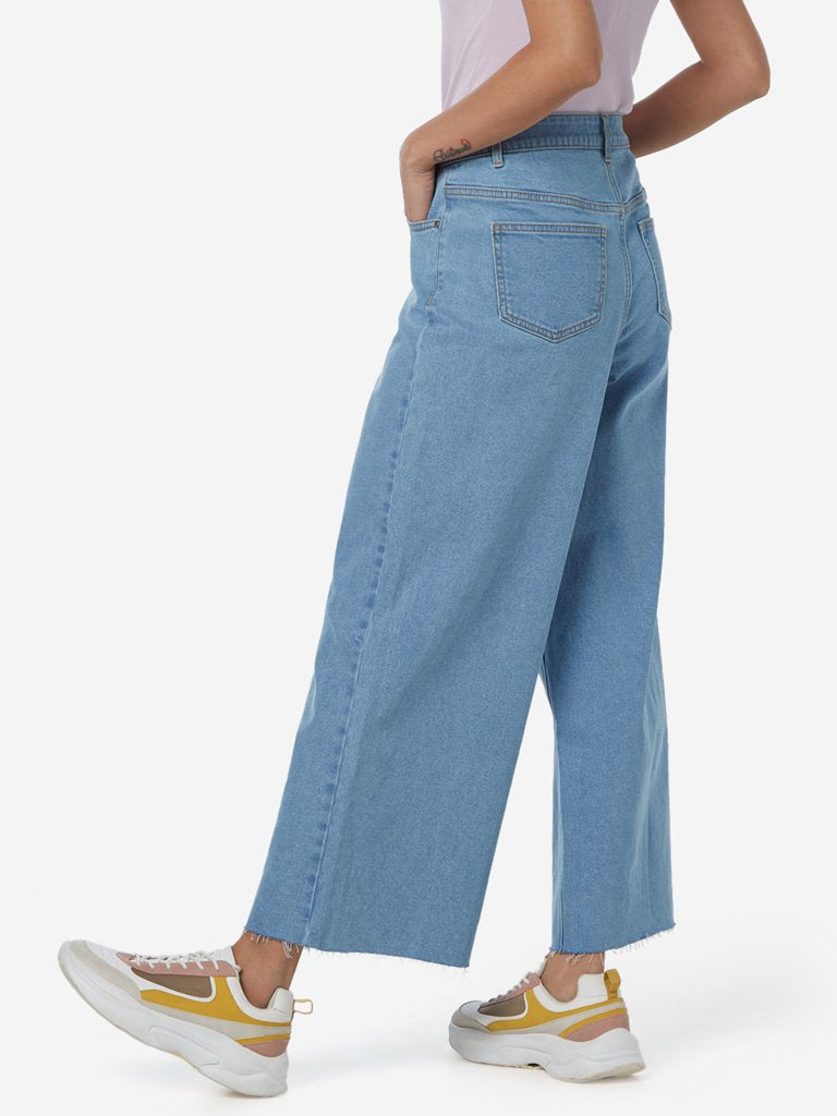 Nuon Light Blue Flared Jeans