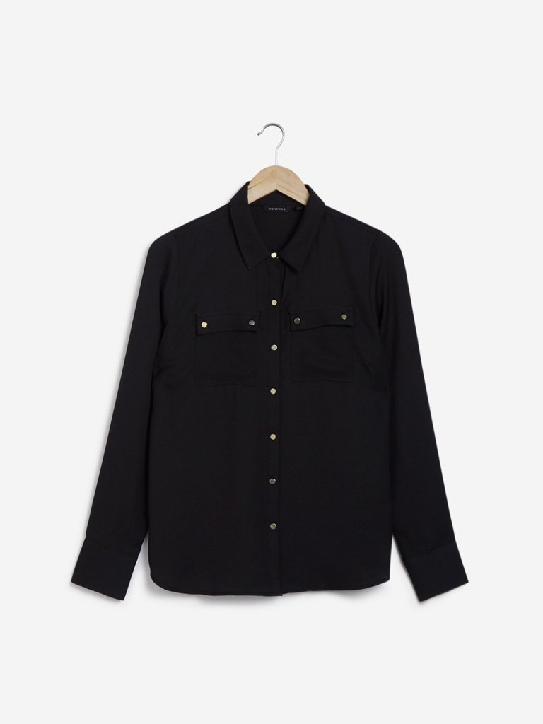 Wardrobe Black Markle Shirt