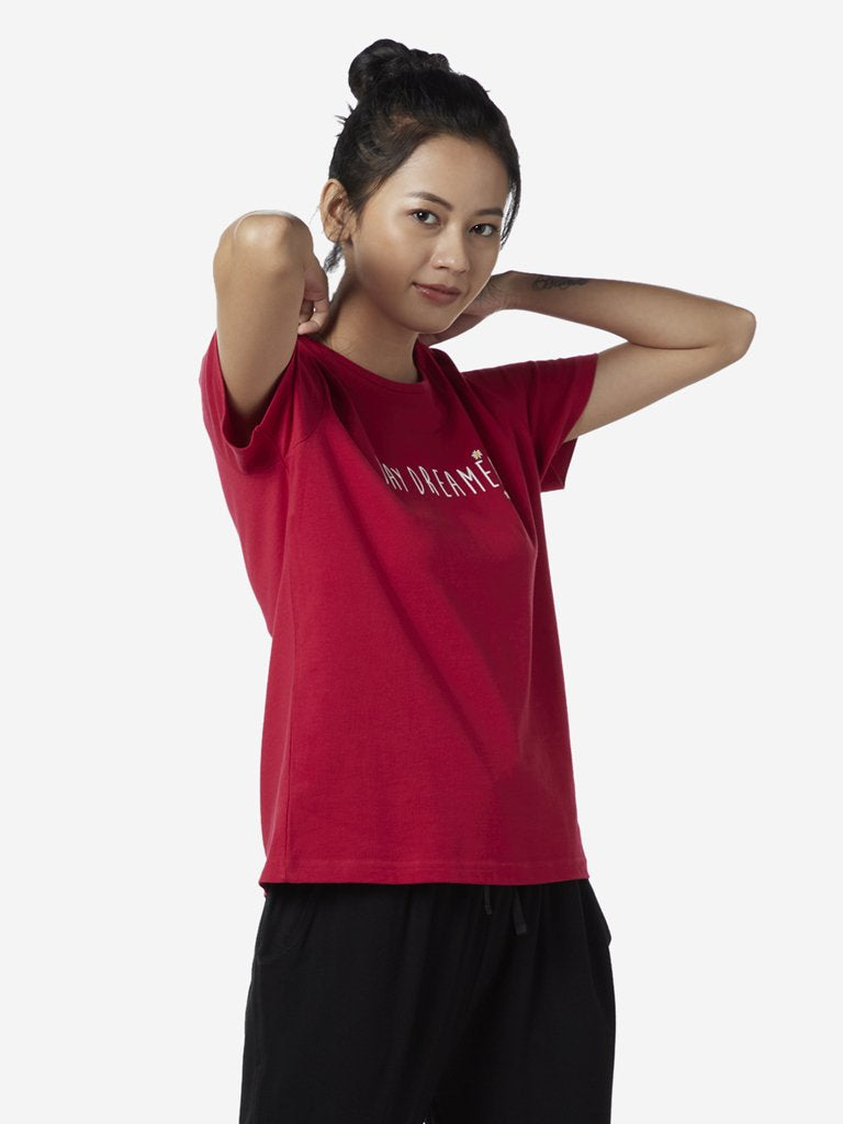 Wunderlove Red Day Dreamer T-Shirt