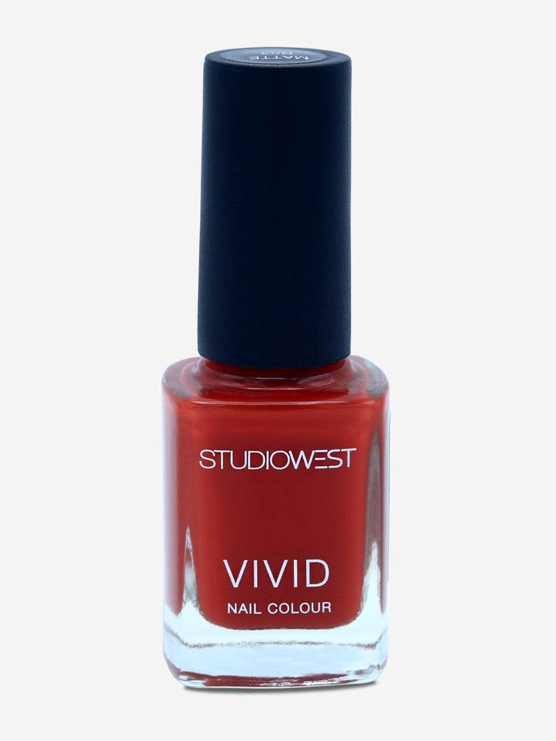Studiowest Vivid Matte Nail Colour, 03-R, 9 ml