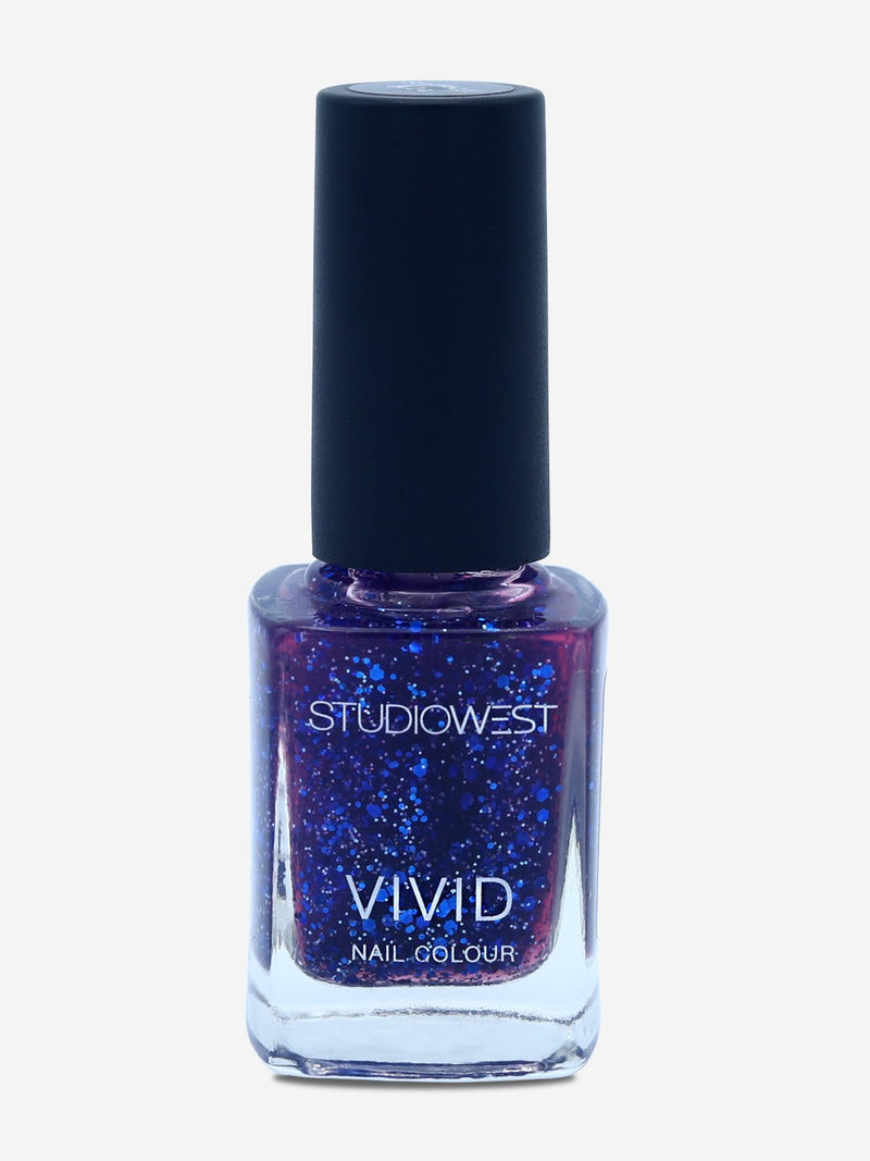 Studiowest Vivid Sparkle Nail Colour, 24-BL, 9 ml
