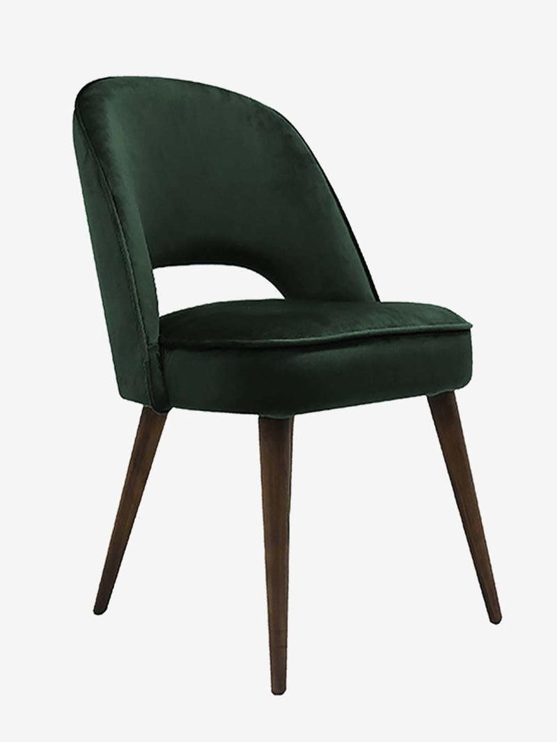 Westside Home Dark Green Lincon Upholstered Chair