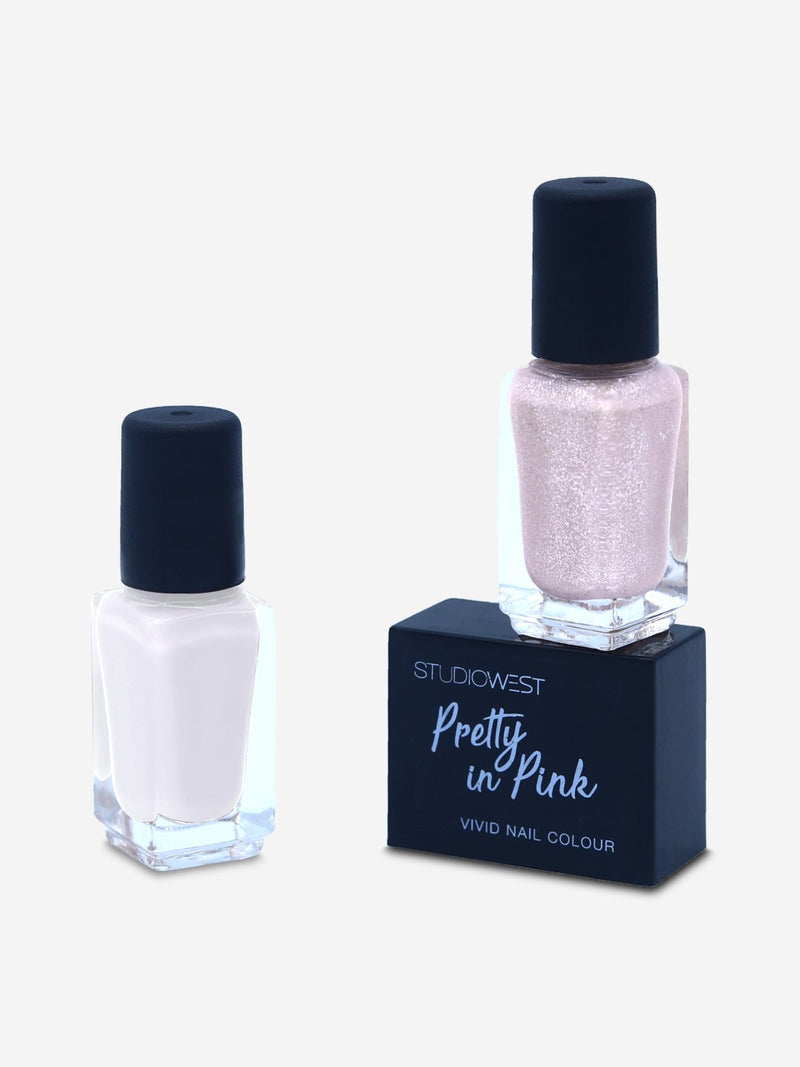 Studiowest Pretty In Pink Vivid Nail Colour - Pack of 2, PP 05, 9 ml