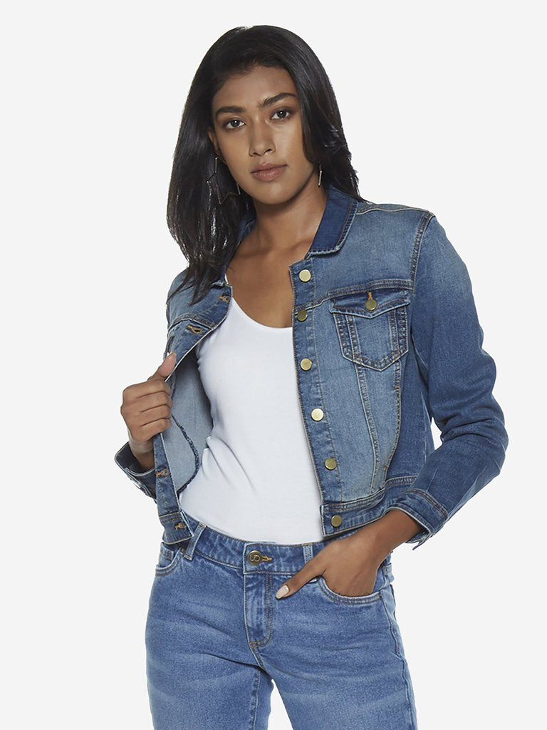 Nuon Blue Denim Jacket