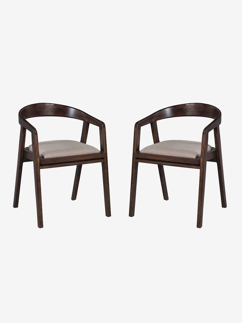 Westside Home Brown Bedford Dining Chair - Set of 2
