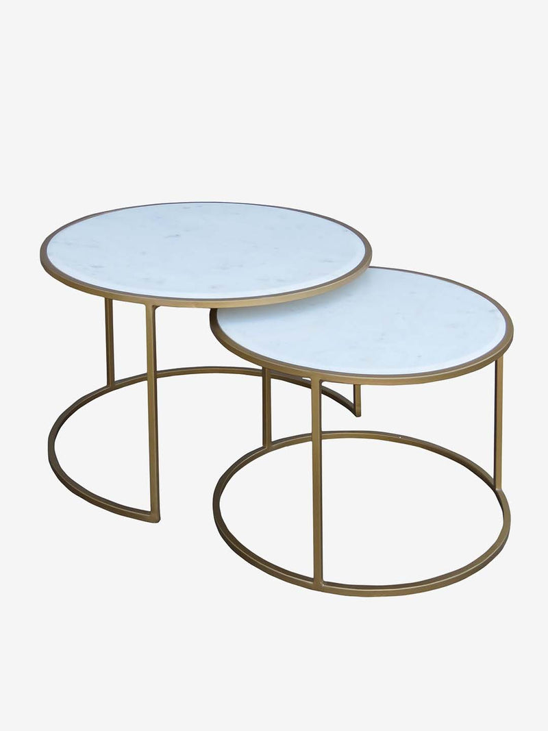 Westside Home Gold Bedford Nested Coffee Table