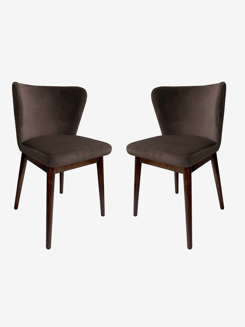 Westside Home Taupe Amsterdam Chair - Set of 2