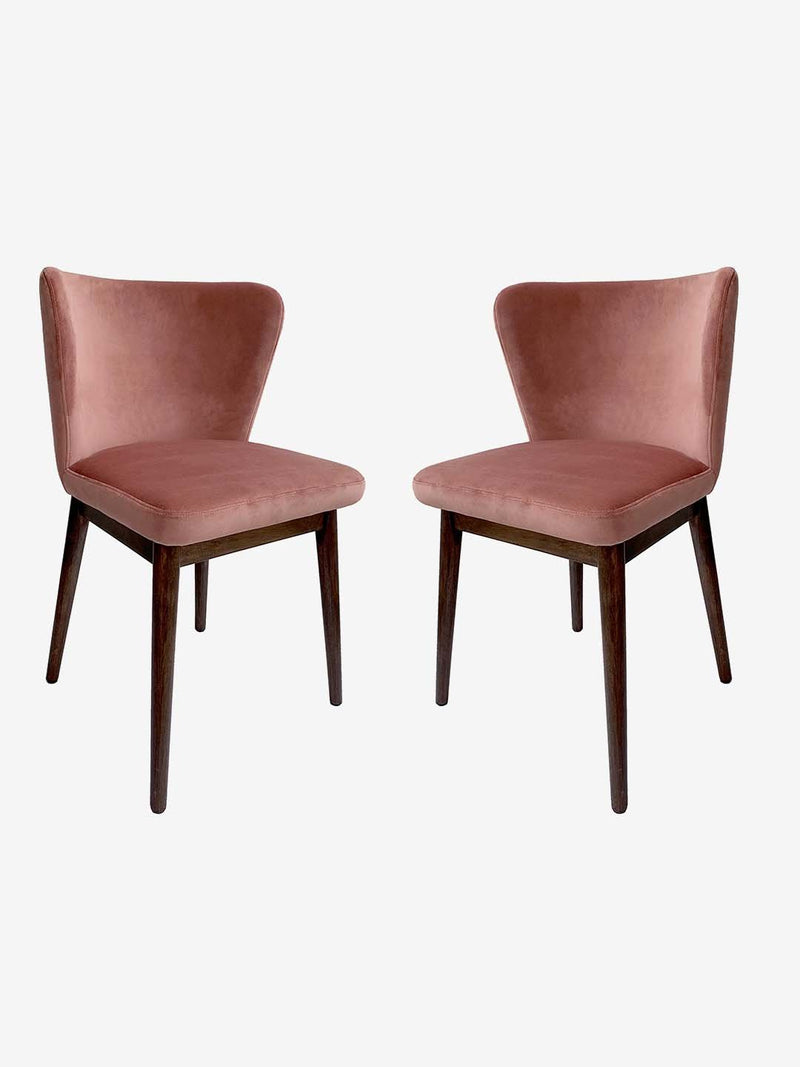 Westside Home Soft Pink Amsterdam Chair - Set of 2