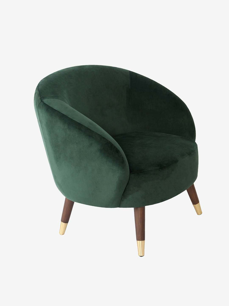 Westside Home Dark Green Bedford Chair