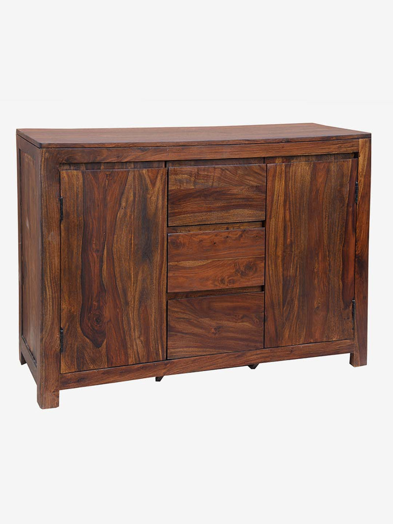 Westside Home Dark Brown Stone Sideboard