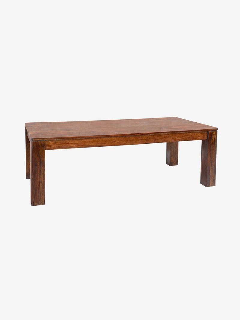 Westside Home Dark Brown Stone Coffee Table