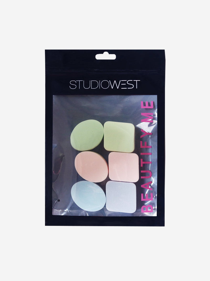 Studiowest Round And Square Sponge, 6N