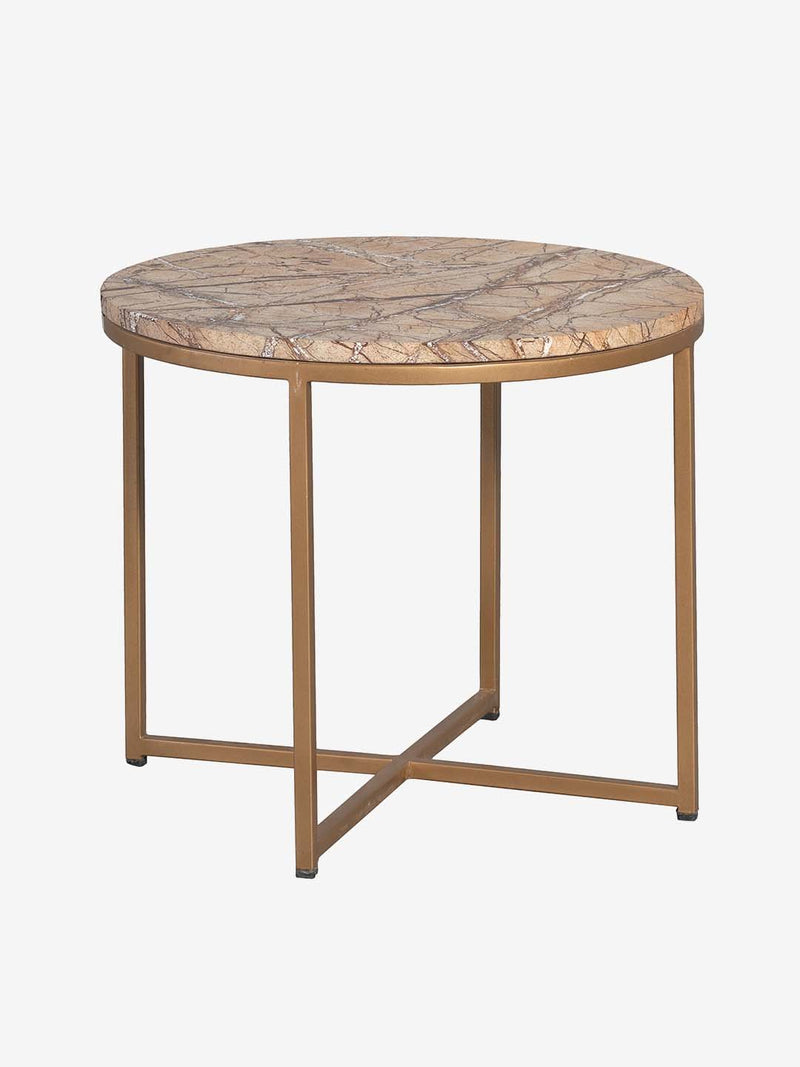 Westside Home Gold Warwick Side Table