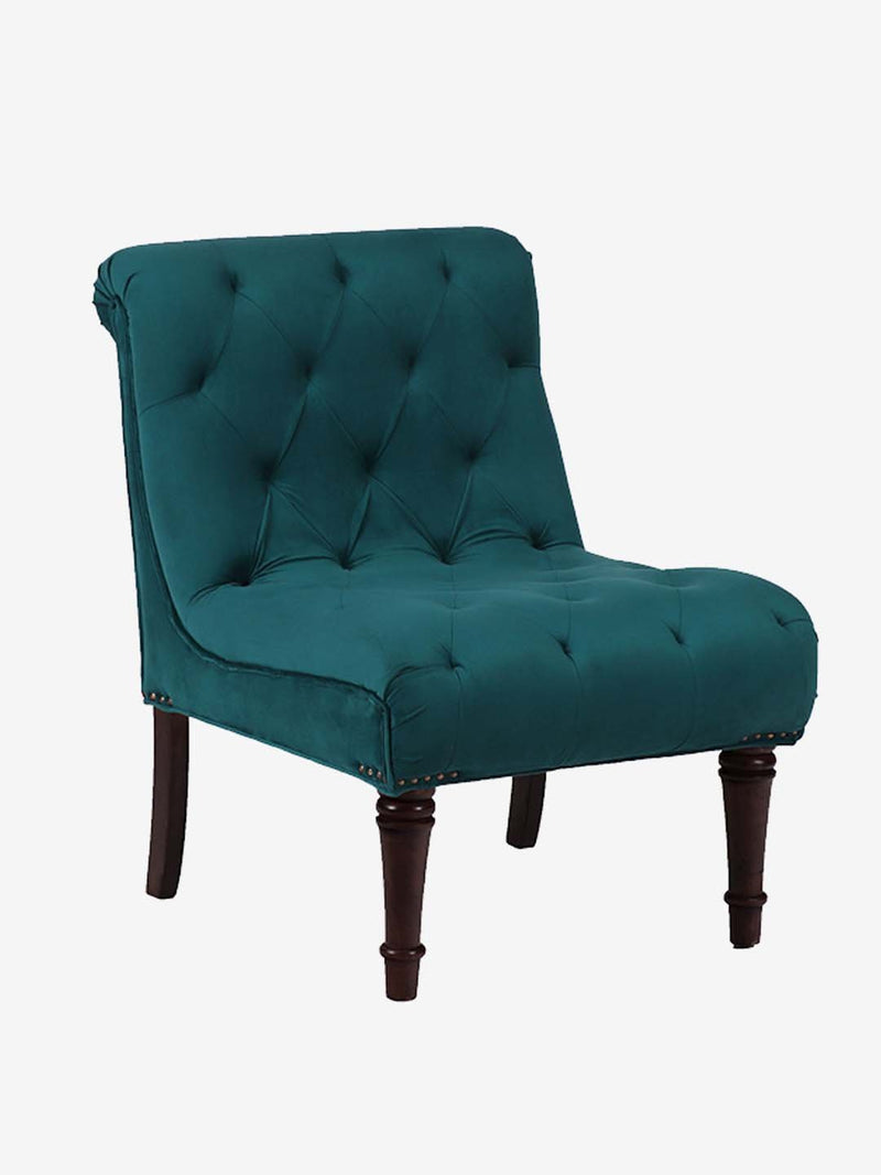 Westside Home Dark Teal Warwick Chair