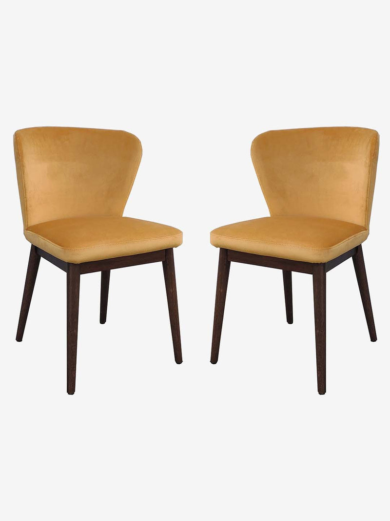 Westside Home Gold Amsterdam Chair - Set of 2