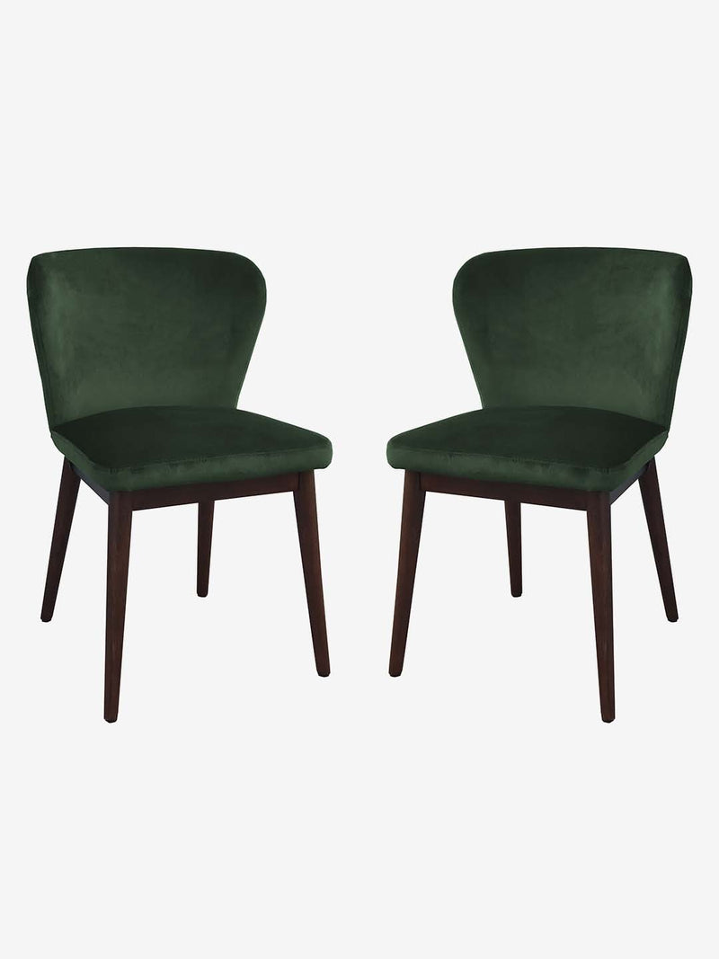 Westside Home Dark Green Amsterdam Chair - Set of 2