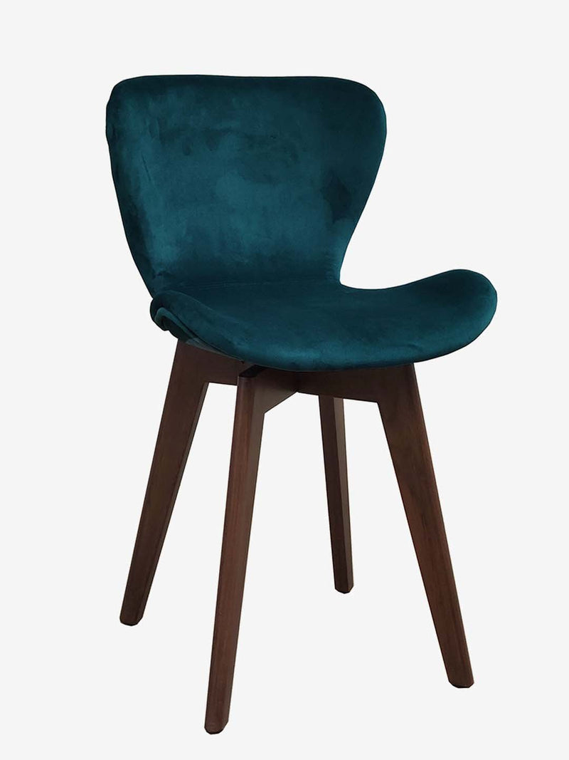Westside Home Dark Teal Jupiter Swivel Chair