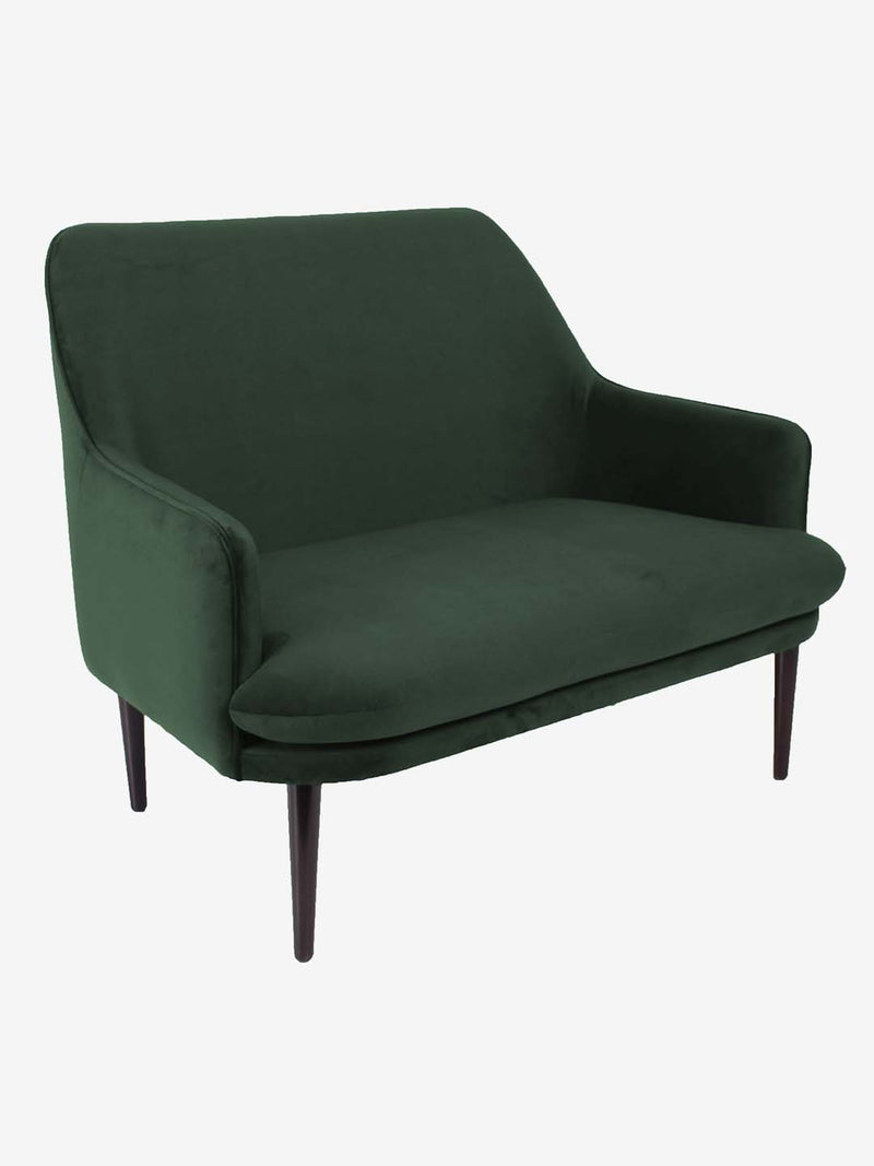 Westside Home Dark Green Cornwall Two Seater Sofa