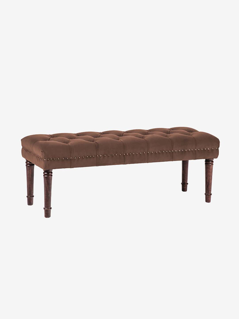 Westside Home Light Brown Warwick Bench